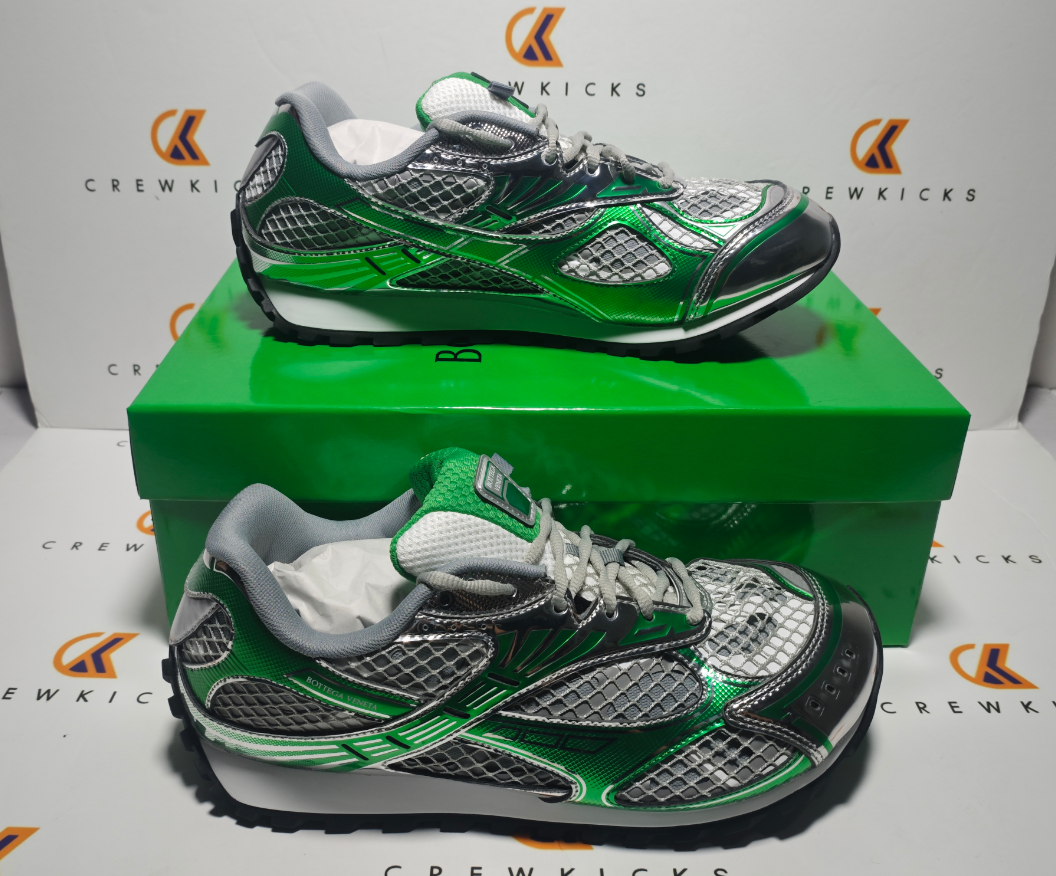 Bottega Veneta Orbit Silver Parakeet 741357V2X401428