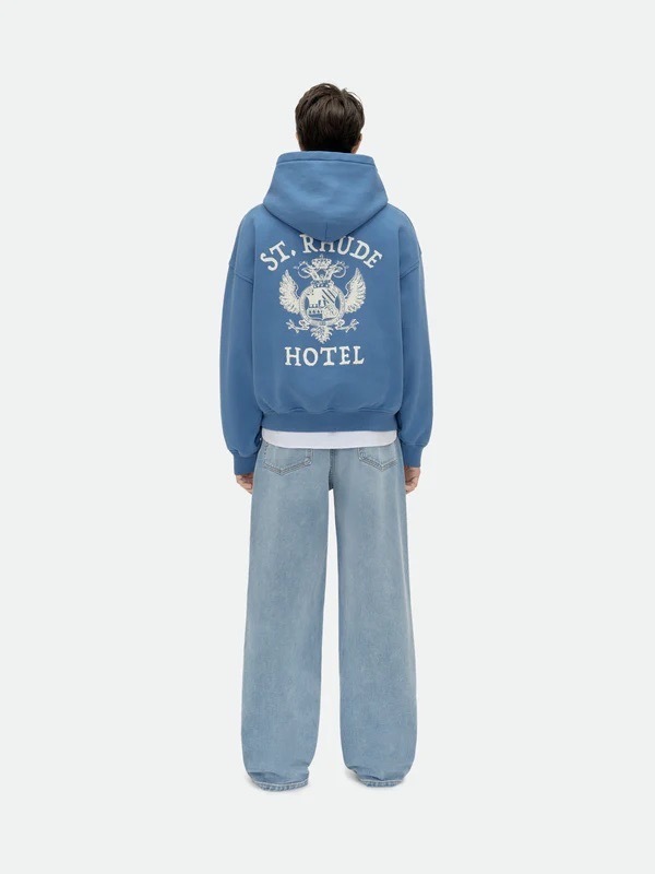 Rhude Hoodie Blue
