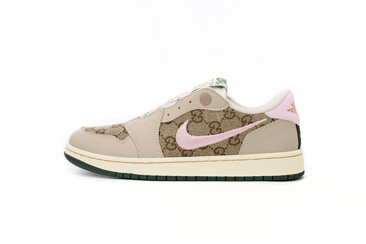 Air Jordan 1 Low Gucci Powder AV3918-398