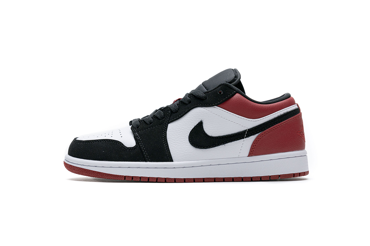 Air Jordan 1 Low Black Toe 553558-116