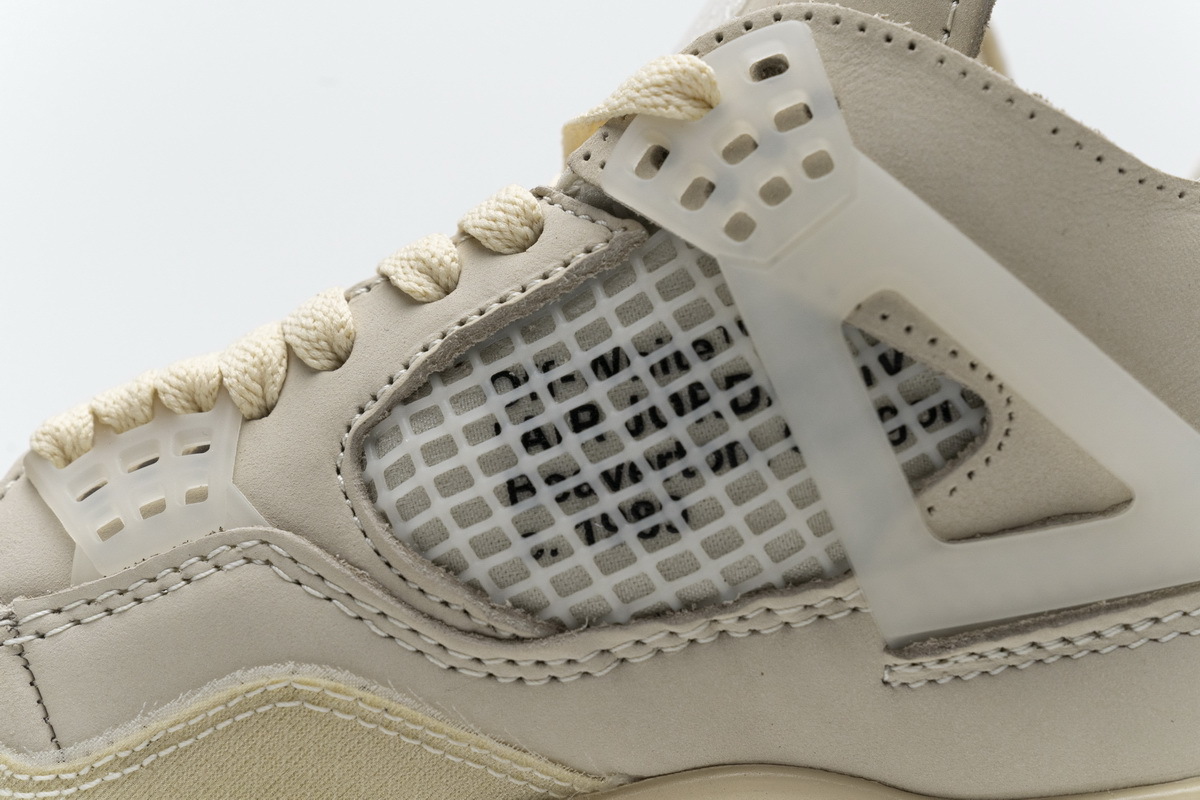 Off-White x  Air Jordan 4 Retro Sail CV9388-100