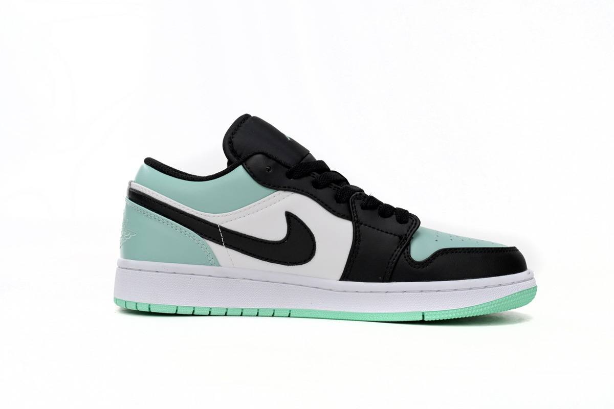 Jordan 1 Low Emerald Toe 553558-117