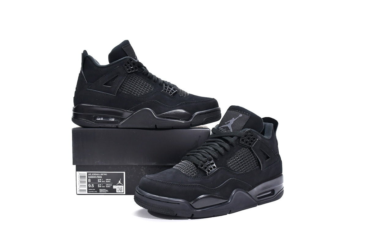 Nike Air Jordan 4 Retro Black Cat CU1110-010