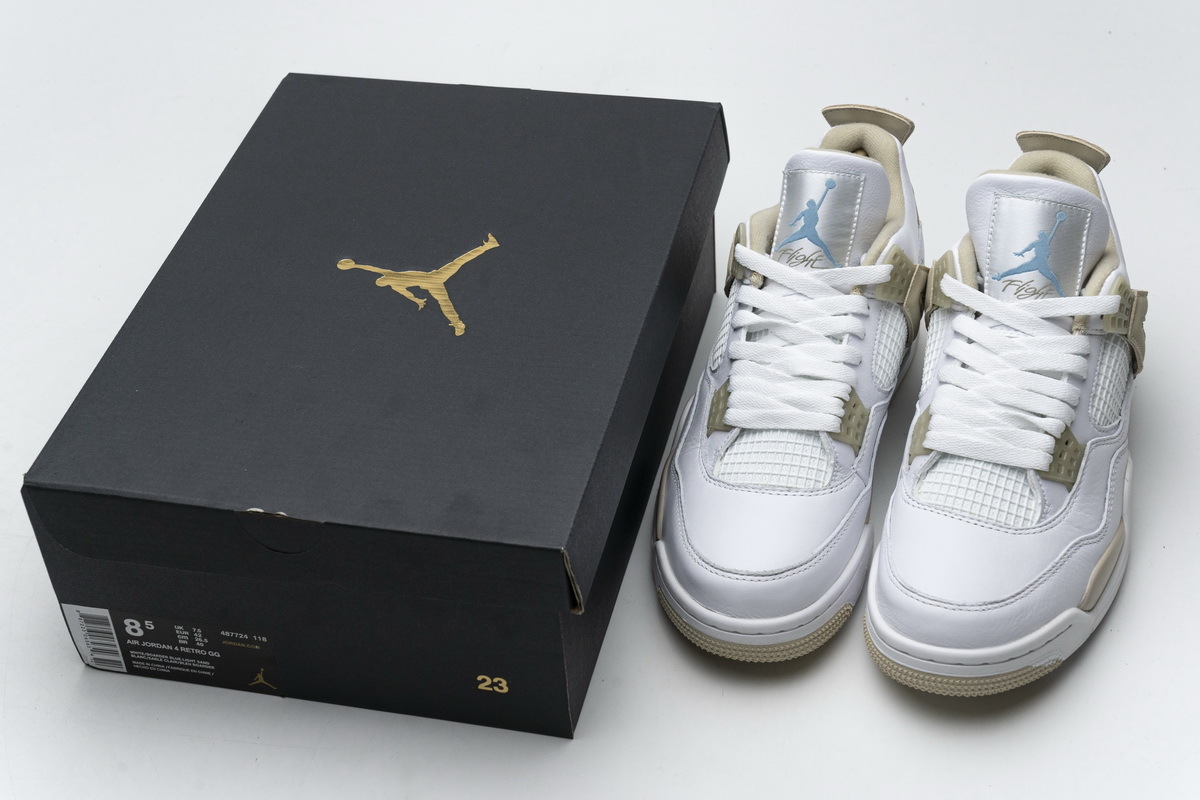 Air Jordan 4 Retro Linen 487724-118