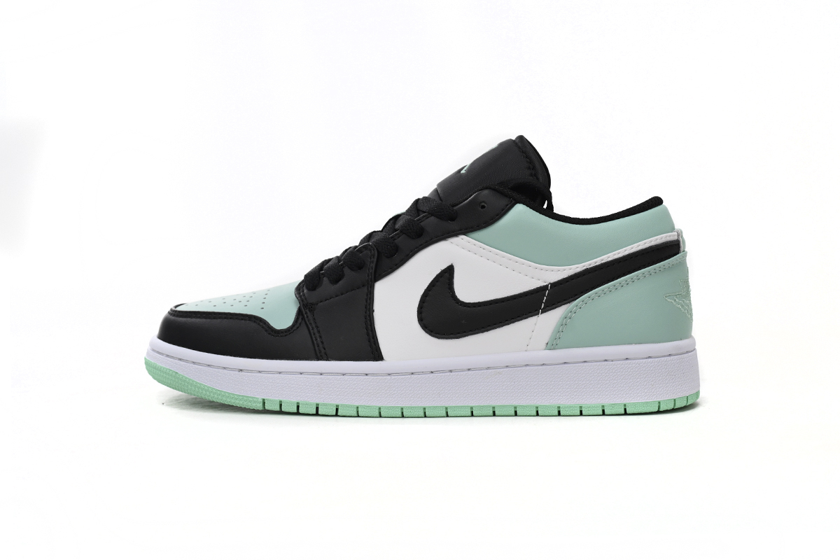Jordan 1 Low Emerald Toe 553558-117