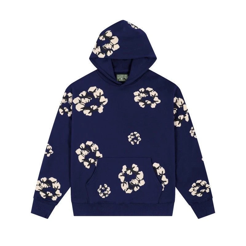 Denim Tears Cactus Tears Wreath Hoodie Purple