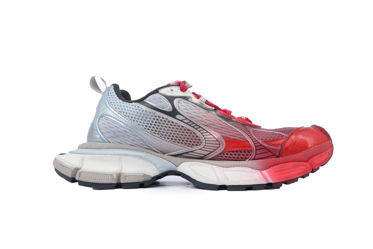 Balenciaga 3XL Red Grey 734734 W3XTS 9461