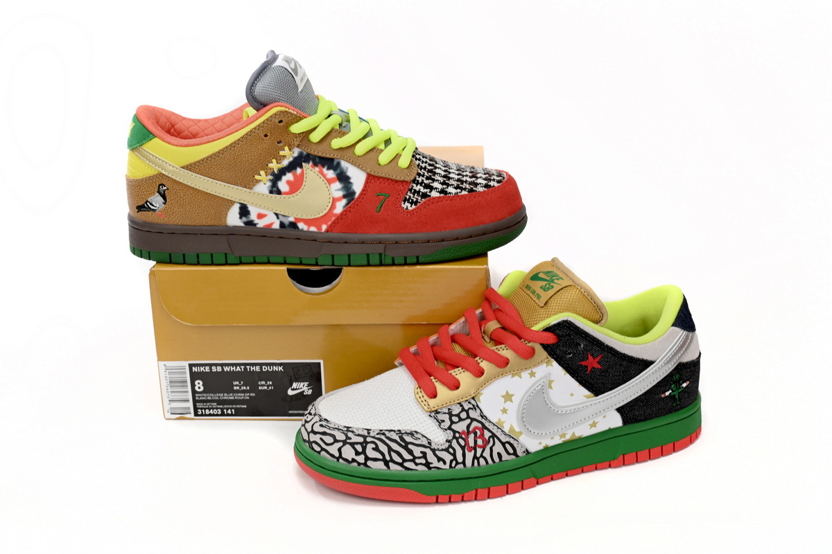 Dunk Low SB What The Dunk 318403-141