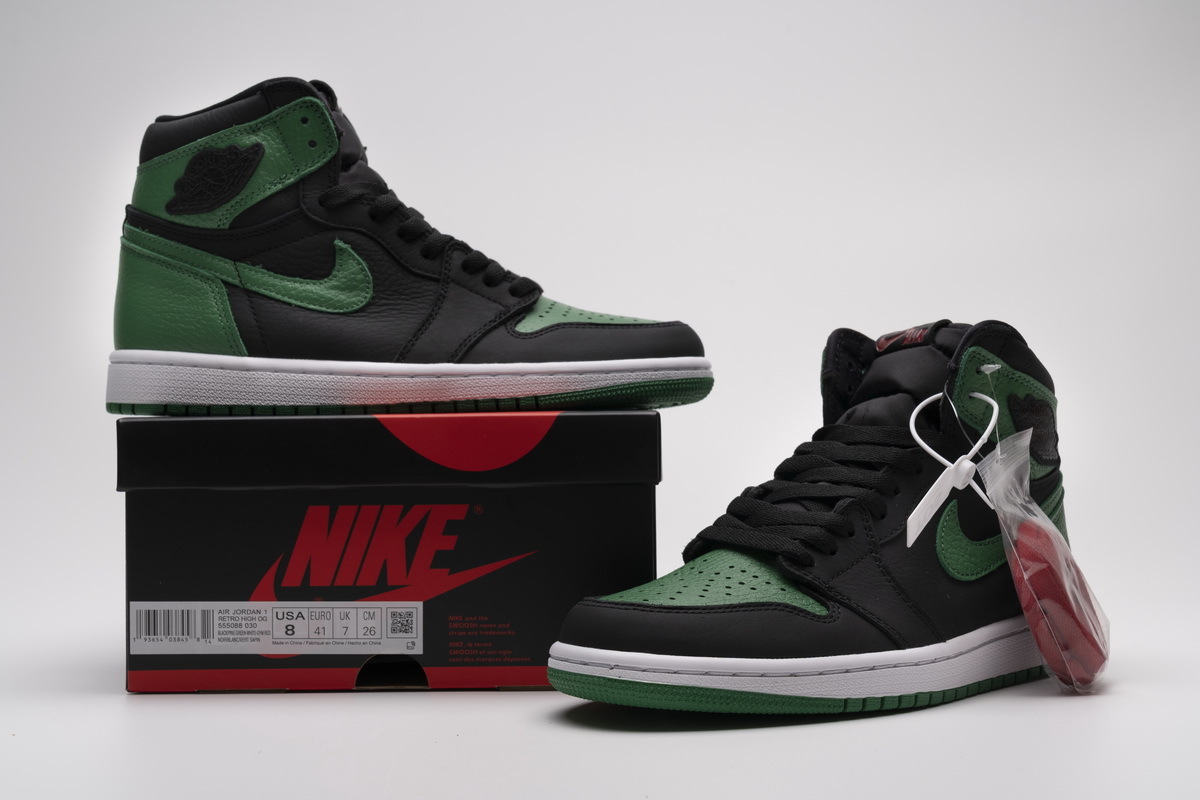 Air Jordan 1 Retro High OG ��Pine Green�� 555088-030