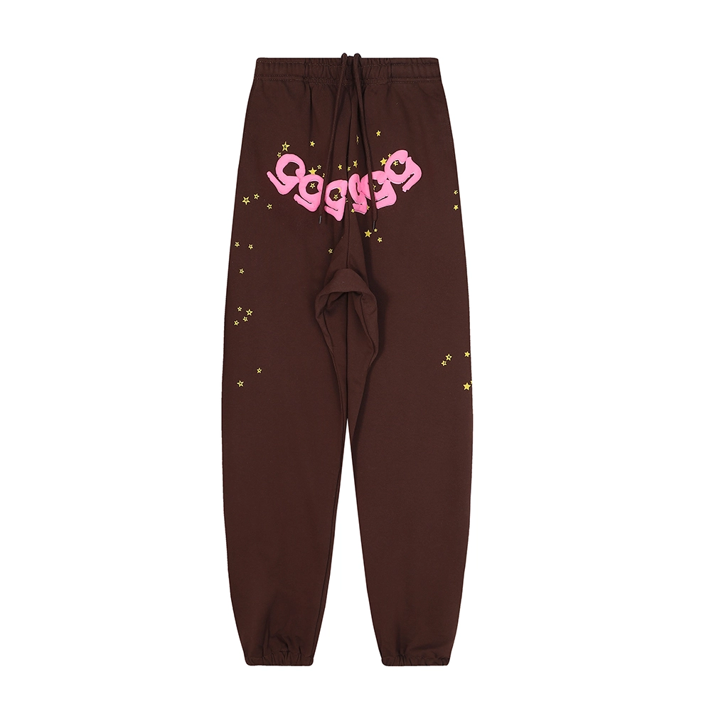 Sp5der Angel Number Sweatpants Brown SS22