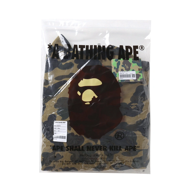 BAPE Cloro Camo Shark Full Zip Hoodie Green