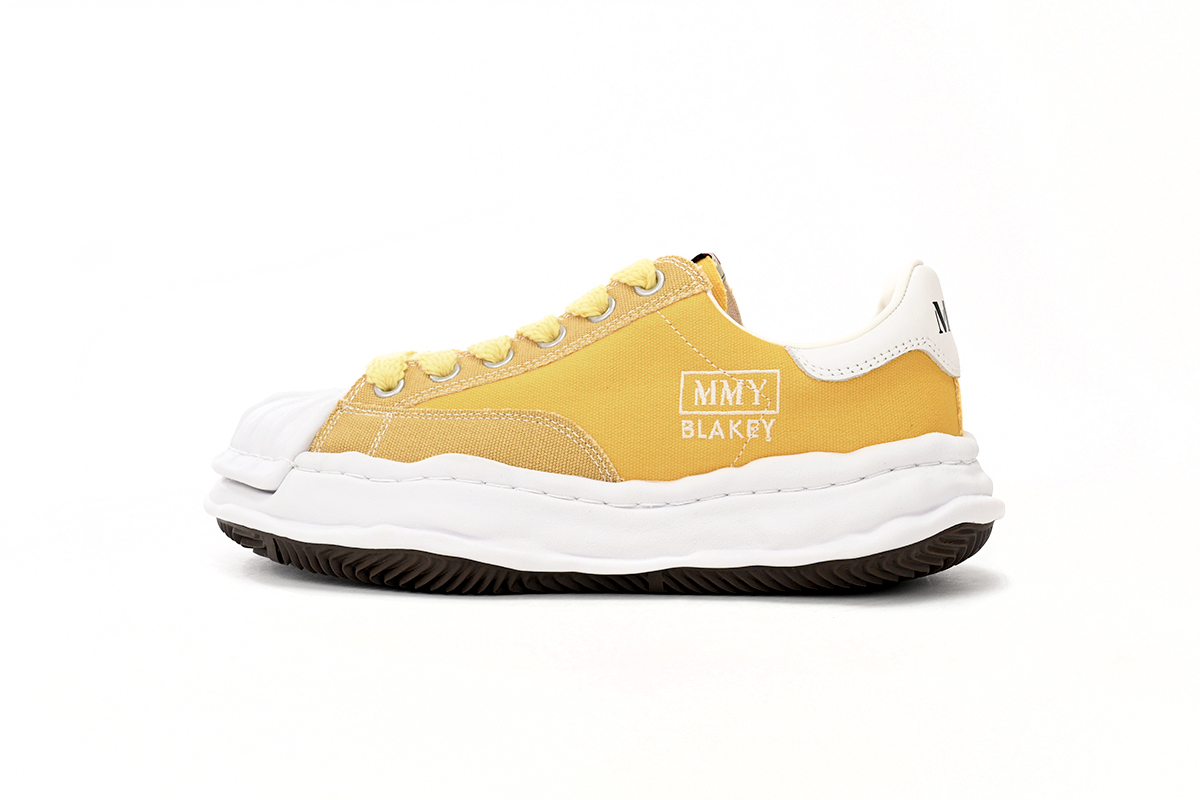 Maison Mihara Yasuhiro Blakey OG Sole Canvas Low Yellow
