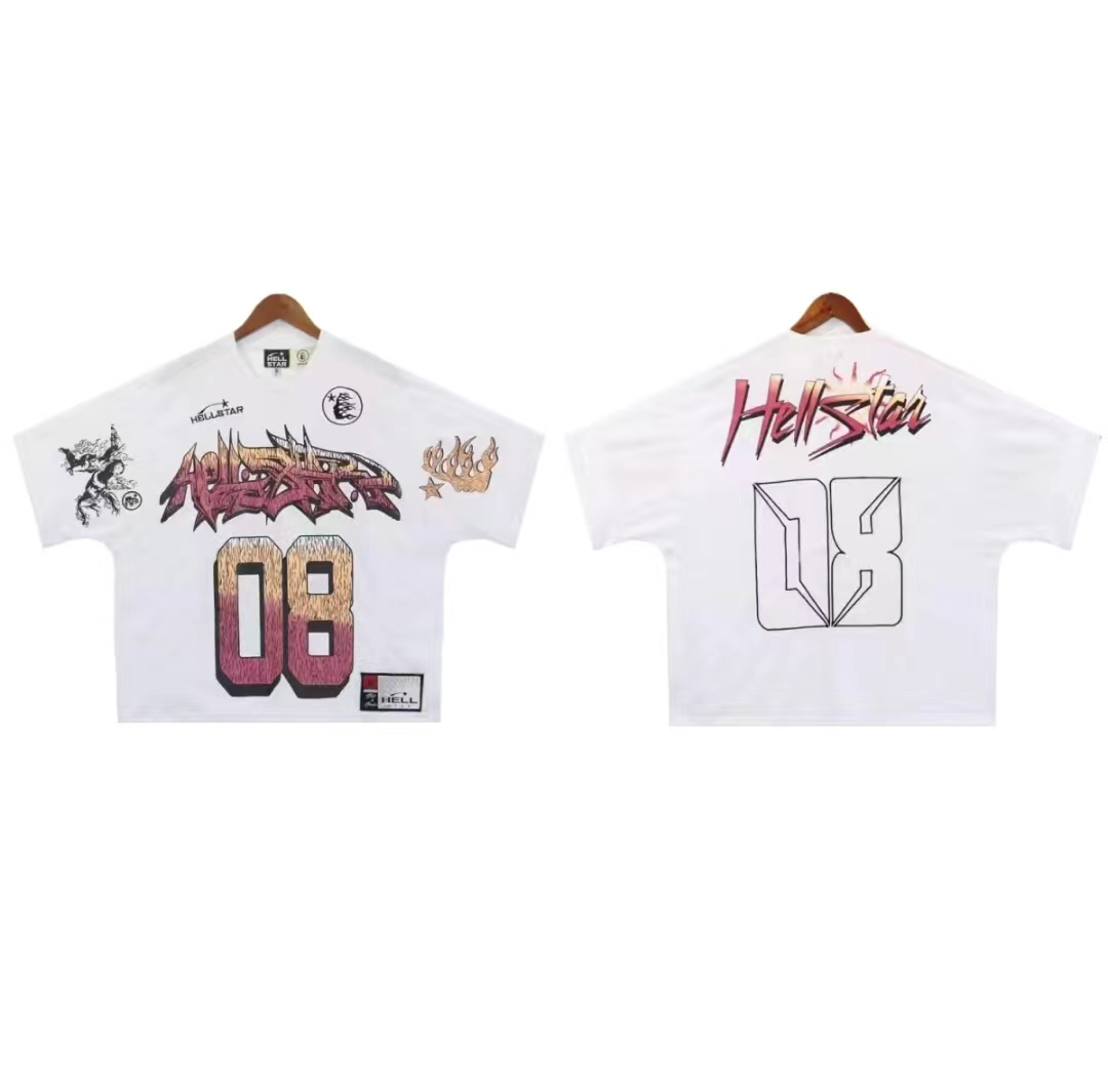 Hellstar Capsule 8 T-Shirts Black and White