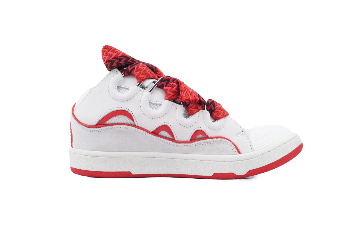 Lanvin Curb Sneakers Red