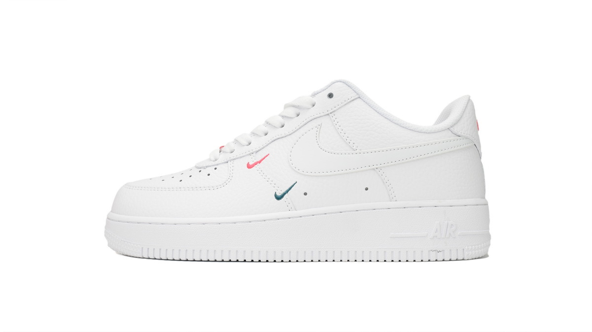 Wmns Air Force 1 '07 Essential Summit White Solar Red CT1989-101