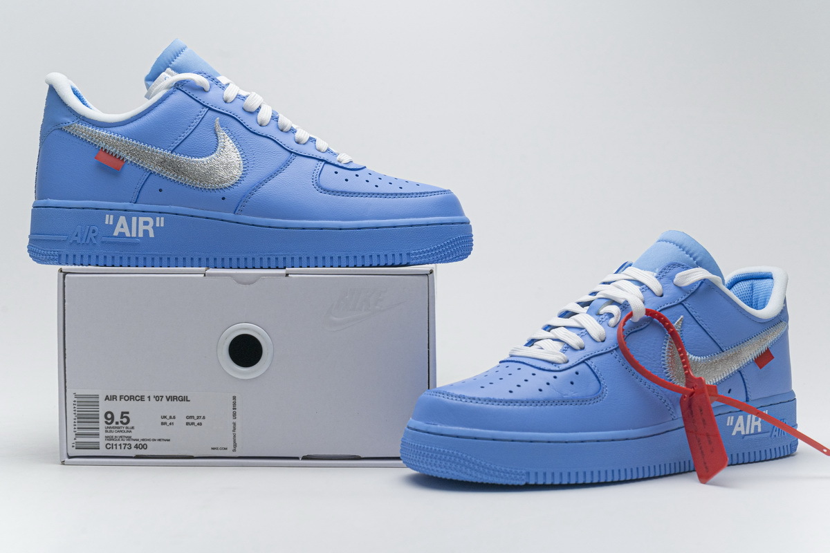 Nike Air Force 1 Low Off-White MCA University Blue CI1173-400