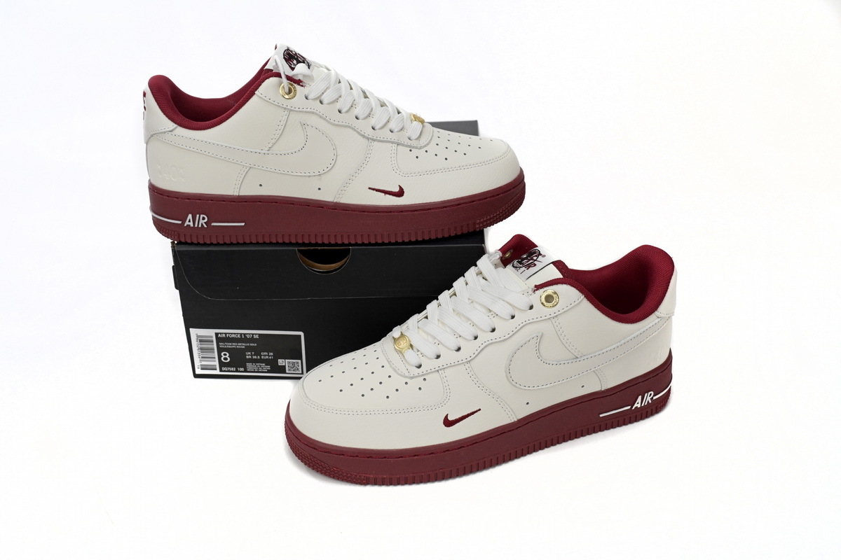 Nike Air Force 1 Low '07 SE 40th Anniversary Edition Sail DQ7582-100
