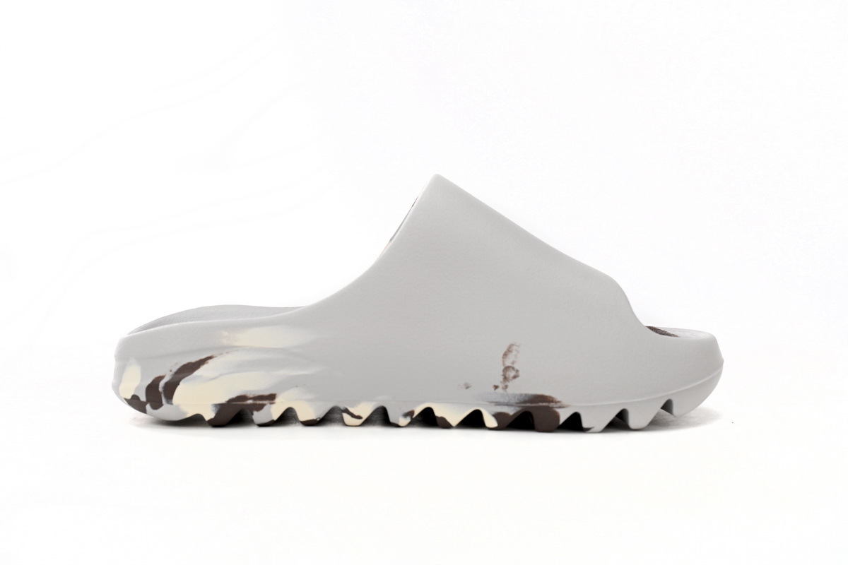 adidas Yeezy Slide Enflame Oil Painting White Grey GZ5553