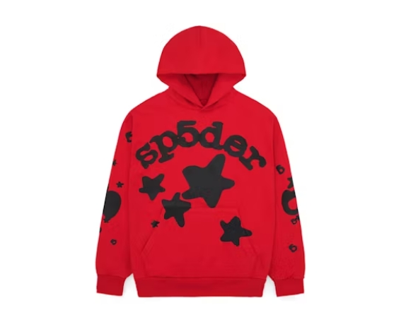 Sp5der Beluga Hoodie Red