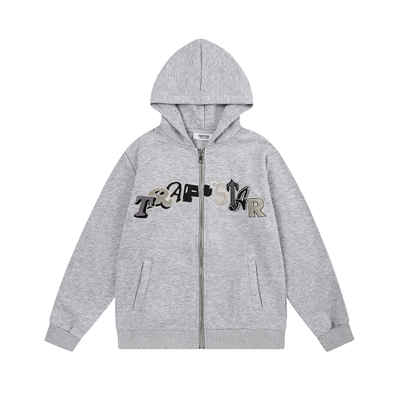 Trapstar Hoodie Tracksuit Grey 8848