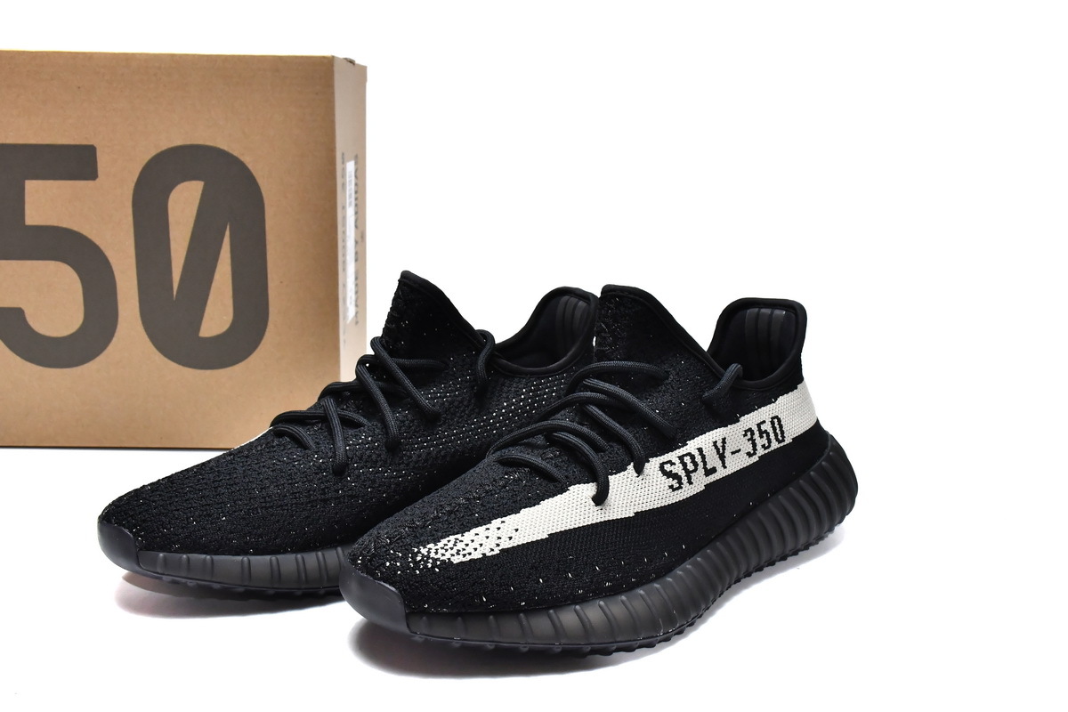 Adidas Yeezy Boost 350 V2 Black White BY1604