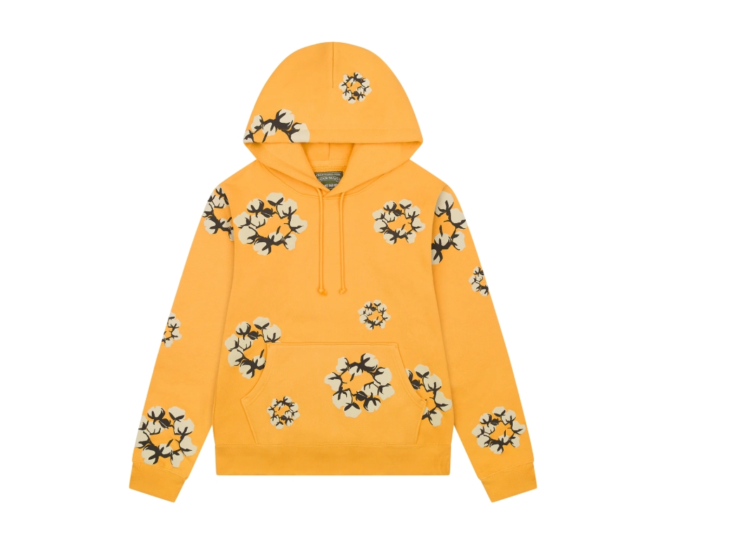 Denim Tears Cactus Tears Wreath Hoodie Yellow