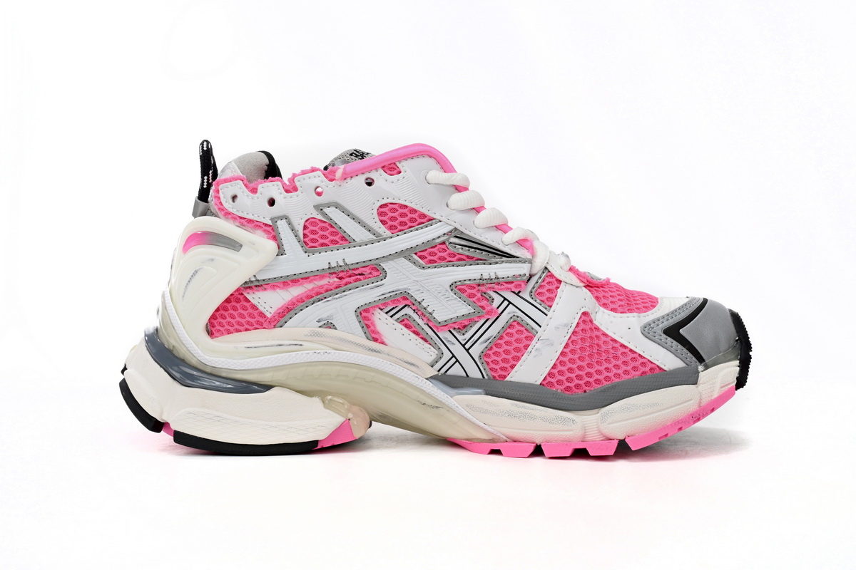 Balenciaga Runner White Pink Powder 677402 W3RBN 9155