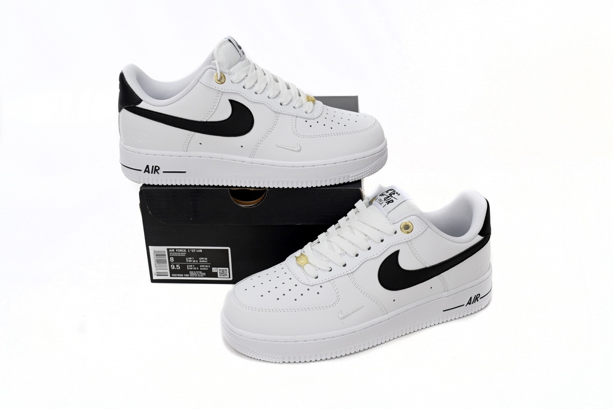 Nike Air Force 1 Low '07 LV8 40th Anniversary White Black DQ7658-100