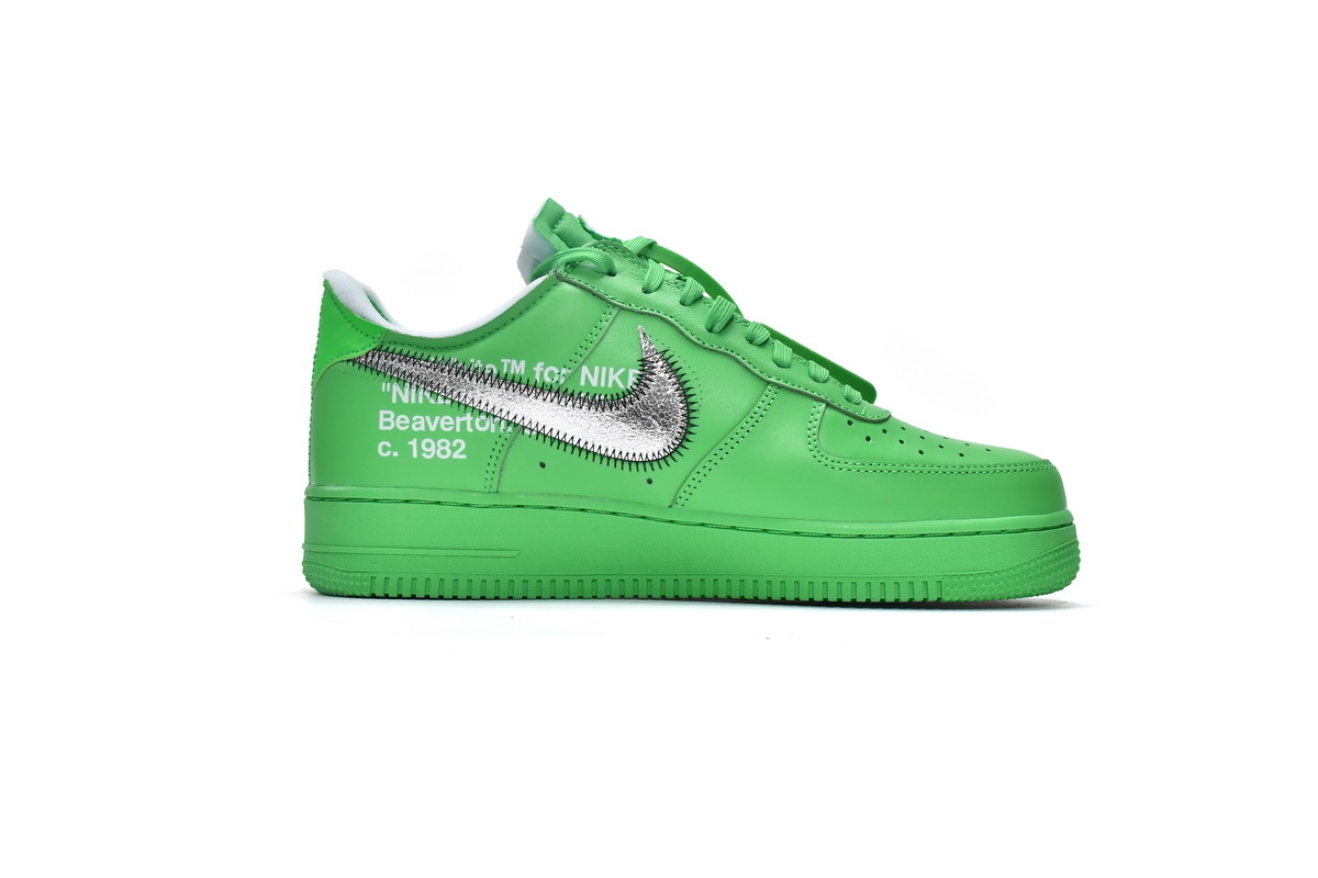 Nike Air Force 1 Low Off-White Green Brooklyn DX1419-300