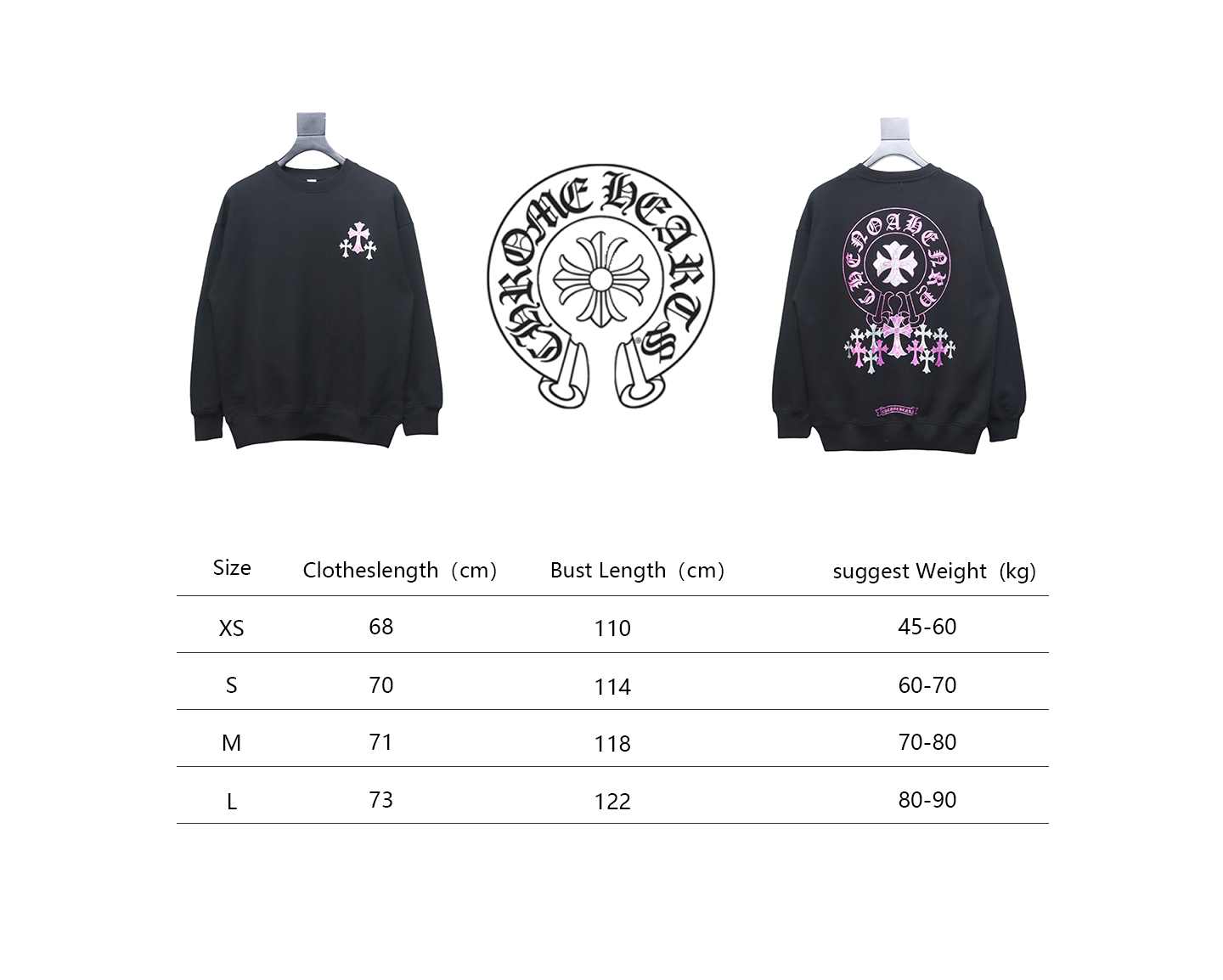 Chrome Hearts Hoodie Black