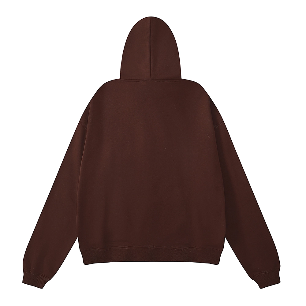 Sp5der Angel Number Hoodie Brown SS22