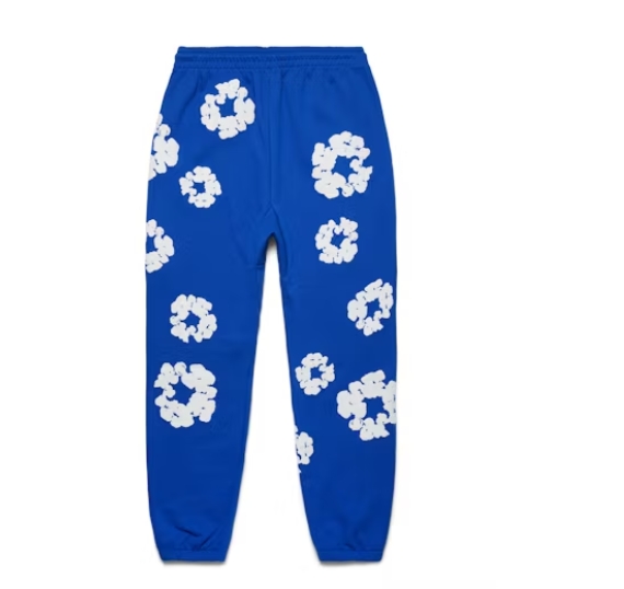 Denim Tears The Cotton Wreath Sweatpants Royal Blue