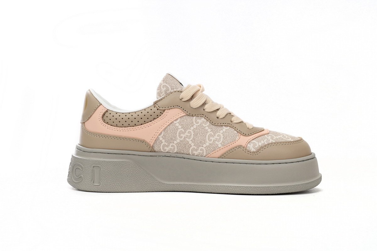 Gucci GG Sneaker Wheat Pink 700775 UPG90 9595