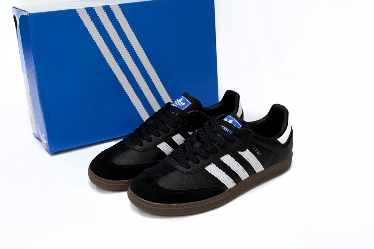 Adidas Samba Black White Gum B75807