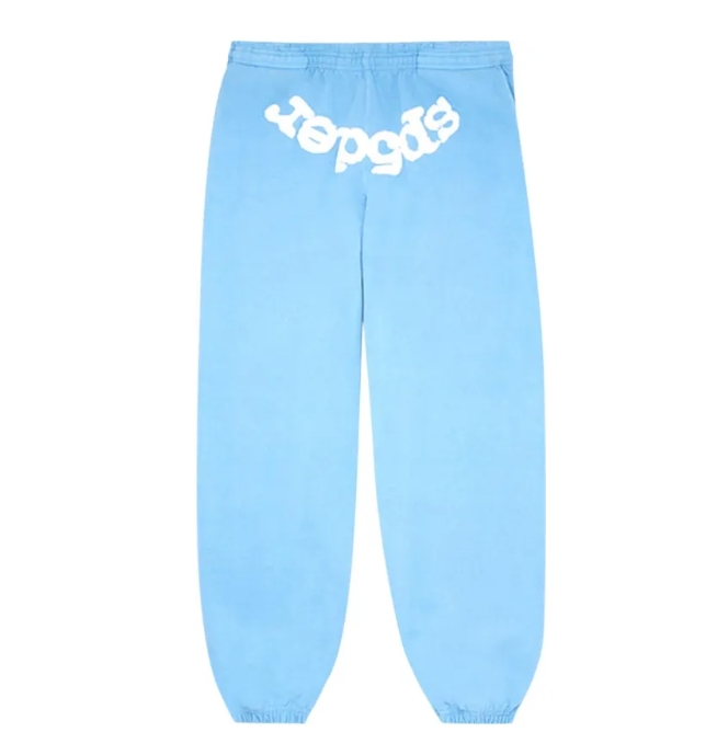 Sp5der Worldwide Sweatpant Sky Blue