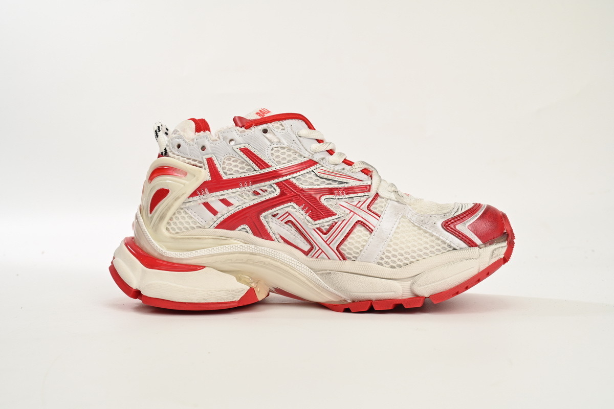 Balenciaga Runner White Red 677402 W3RB2 9060