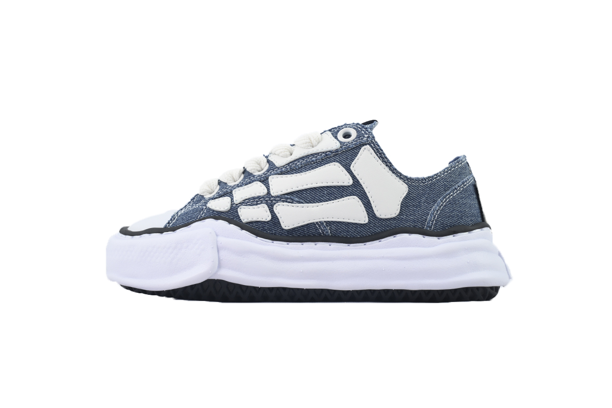 AMIRI MMY Bones x Maison Mihara Yasuhiro Denim Blue