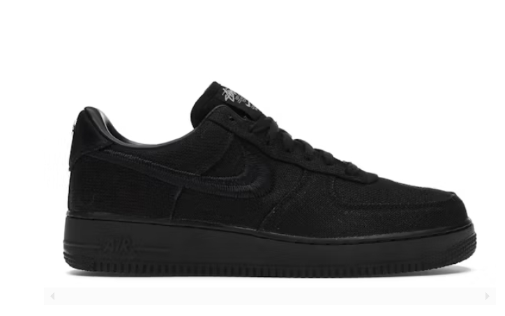 Nike Air Force 1 Low Stussy Black CZ9084-001