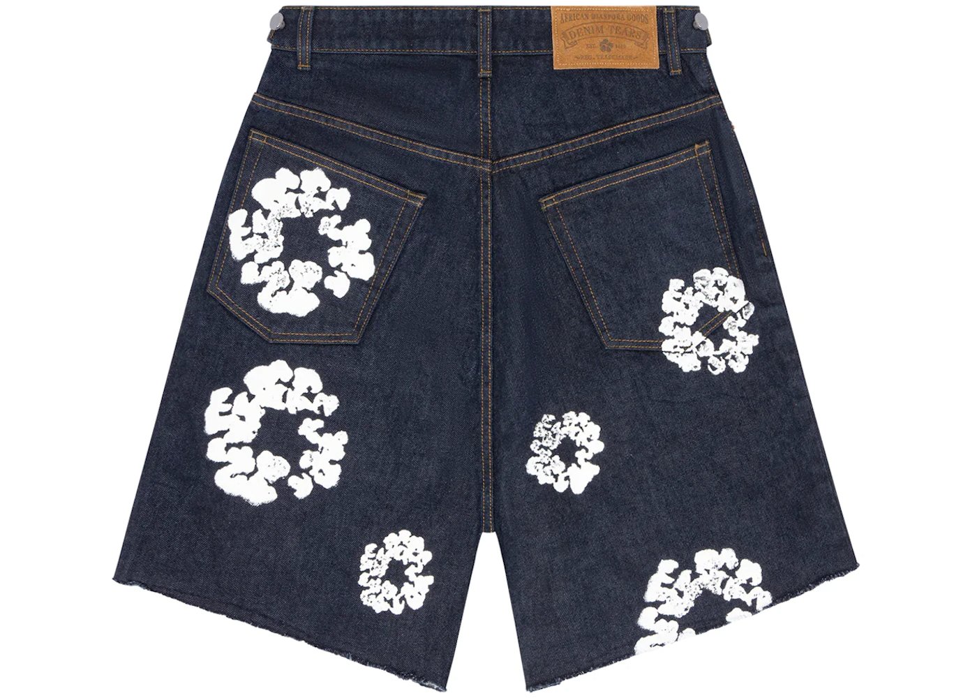 Denim Tears The Cotton Wreath Jean Short Selvedge