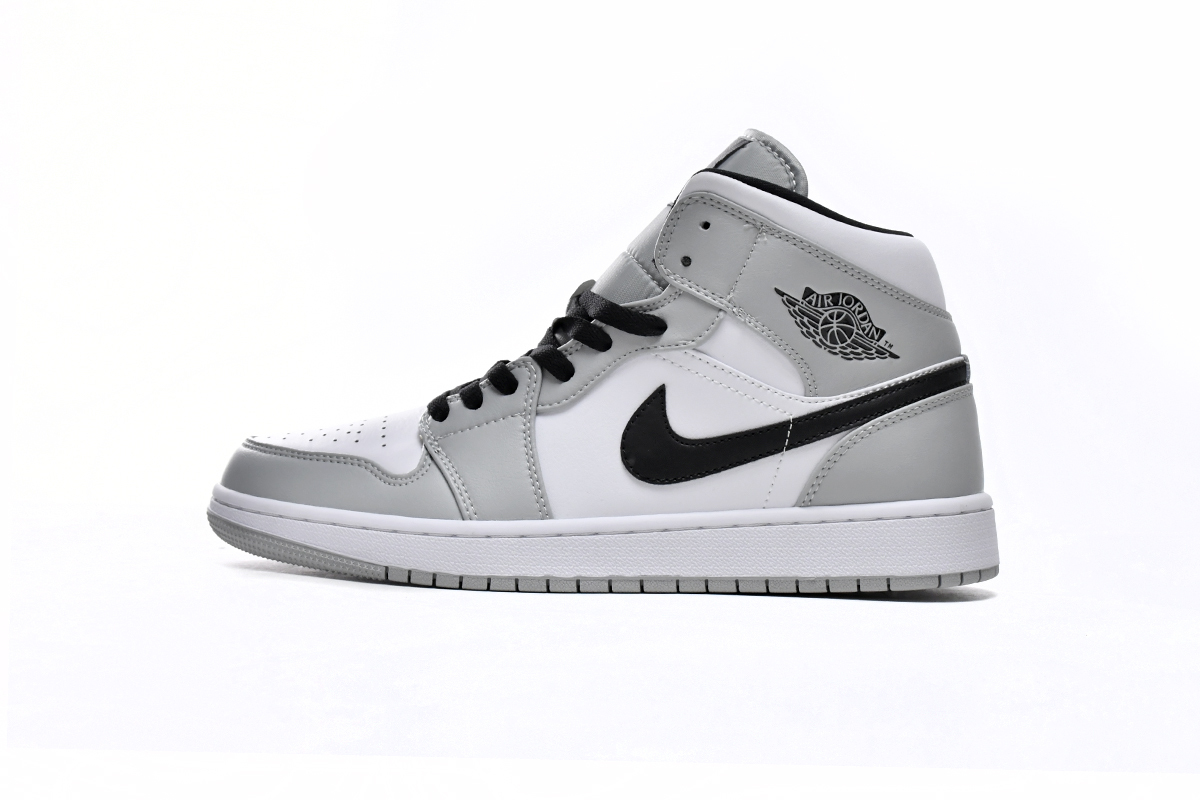 Jordan 1 Mid Light Smoke Grey 554724-092