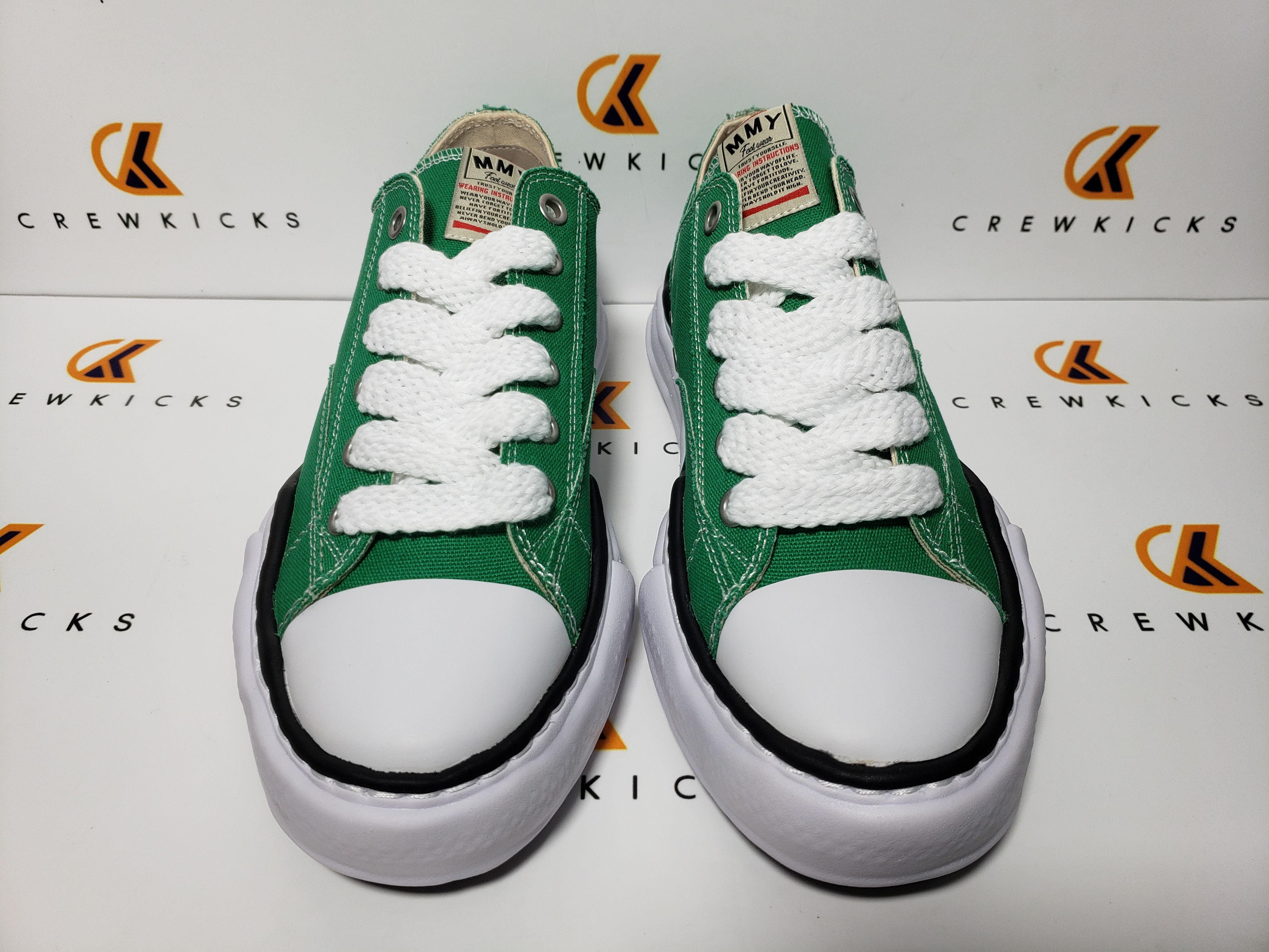 Maison Mihara Yasuhiro Peterson OG Sole Canvas Low Green