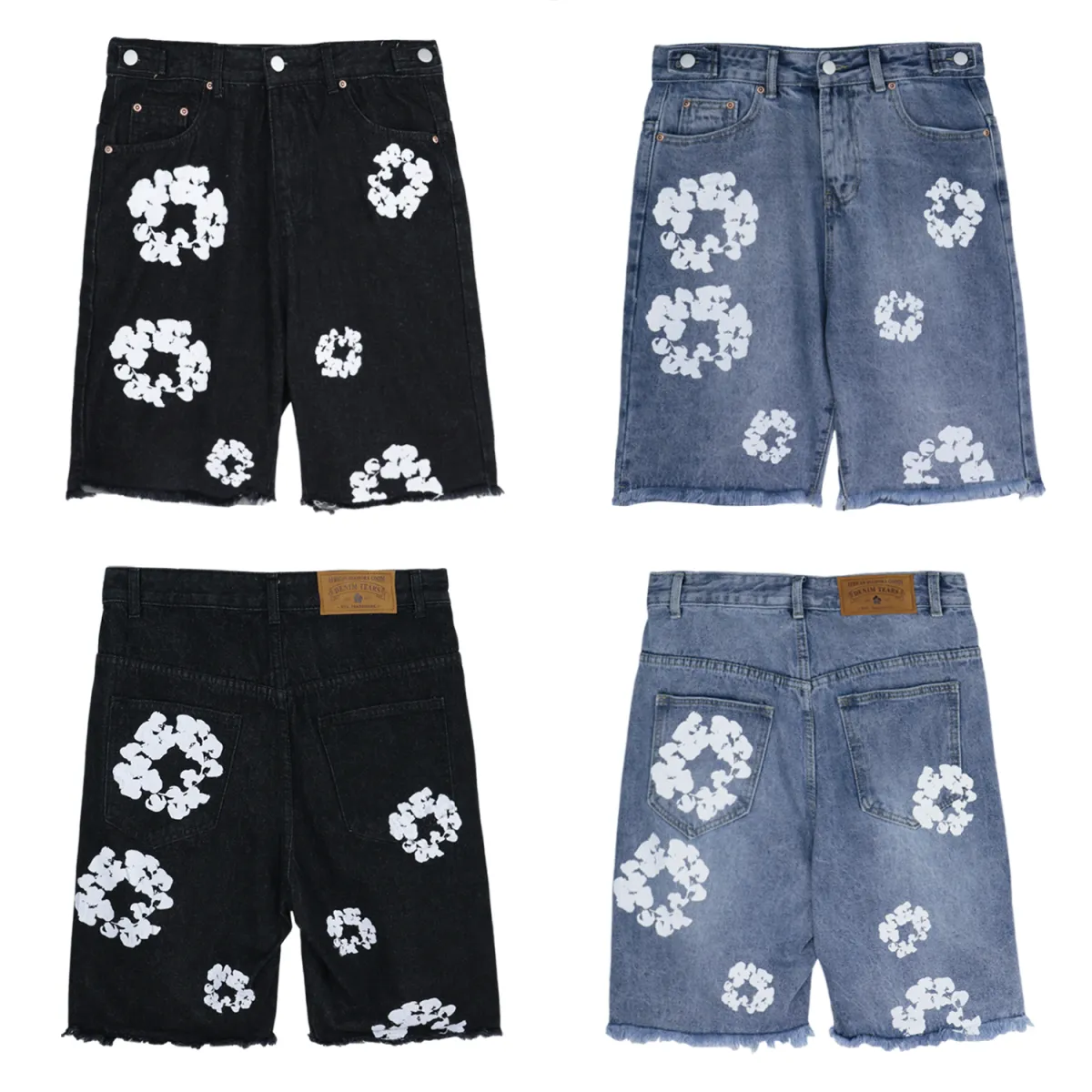 Denim Tears The Cotton Wreath Jean Short