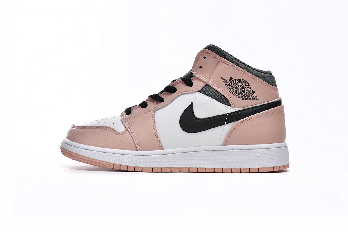 Jordan 1 Mid Pink Quartz 555112-603
