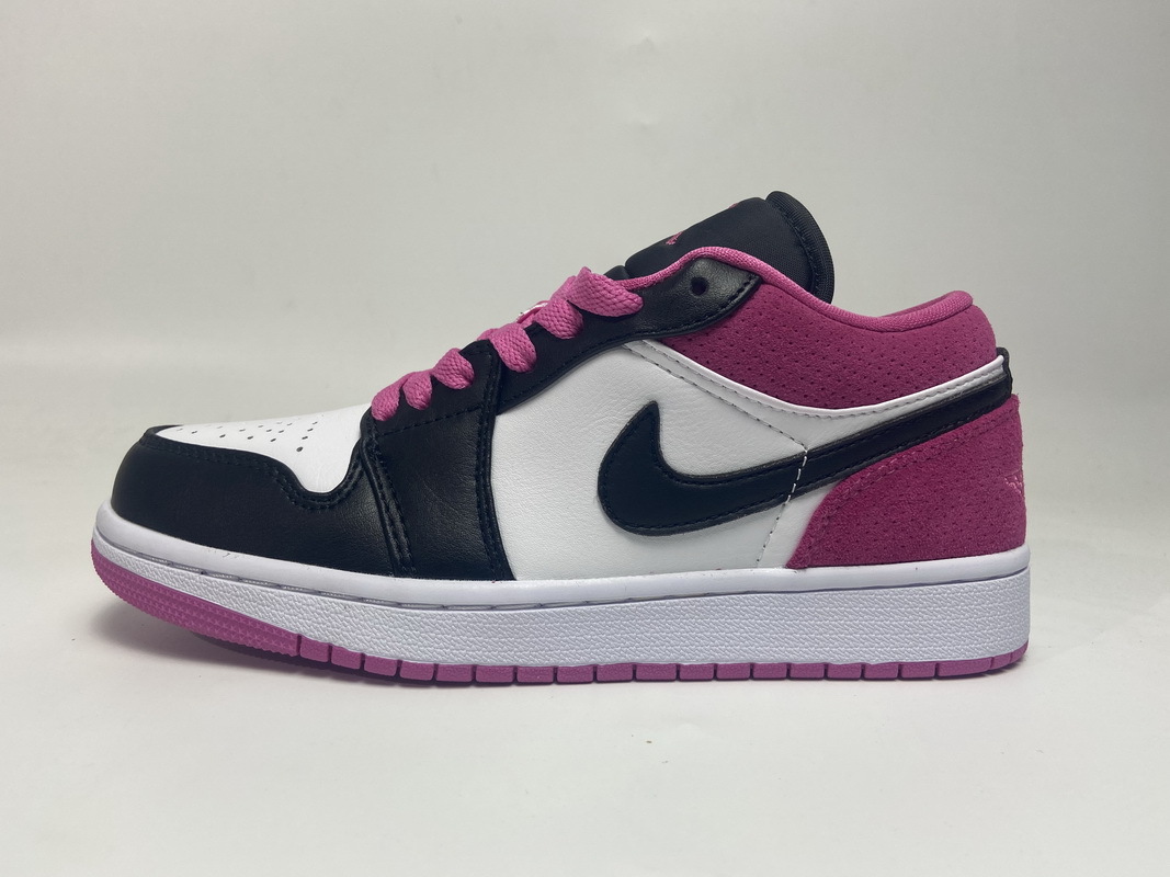 Jordan 1 Low Black Active Fuchsia CK3022-005