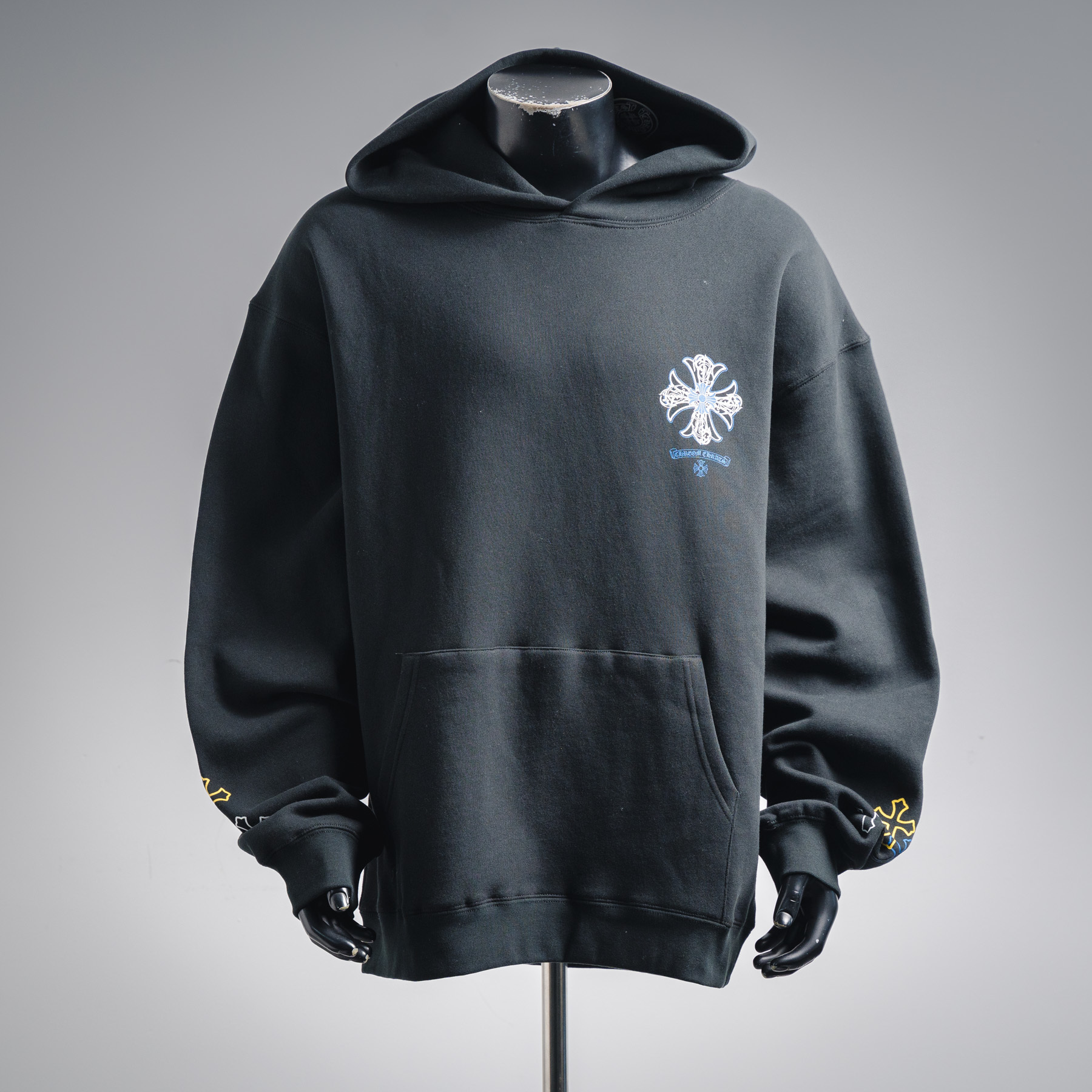Chrome Hearts Cross Hoodie Black