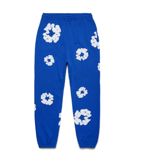 Denim Tears The Cotton Wreath Sweatpants Royal Blue