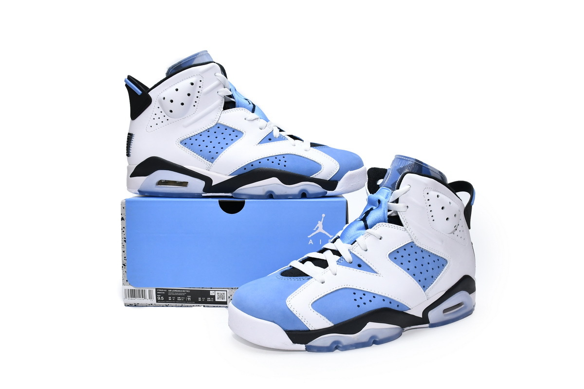 Air Jordan 6 Retro UNC White CT8529-410