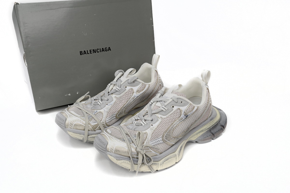 Balenciaga Wmns 3XL Sneaker Worn-Out - Light Beige  734731 W3XL4 9191