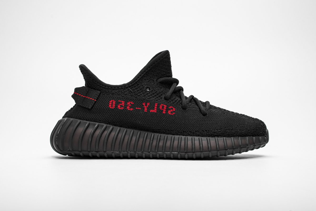 Adidas Yeezy Boost 350 V2 Bred Black Red CP9652