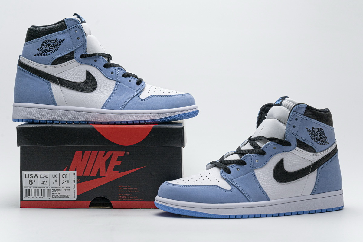 Air Jordan 1 High OG University Blue 555088-134